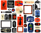 Carta Bella Cardstock Ephemera 33/Pkg, Frames & Tags, Hocus Pocus