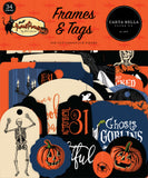 Carta Bella Cardstock Ephemera 33/Pkg, Frames & Tags, Hocus Pocus