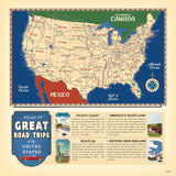 Carta Bella, Road Trip, Double-Sided Cardstock 12"X12", Historic 66