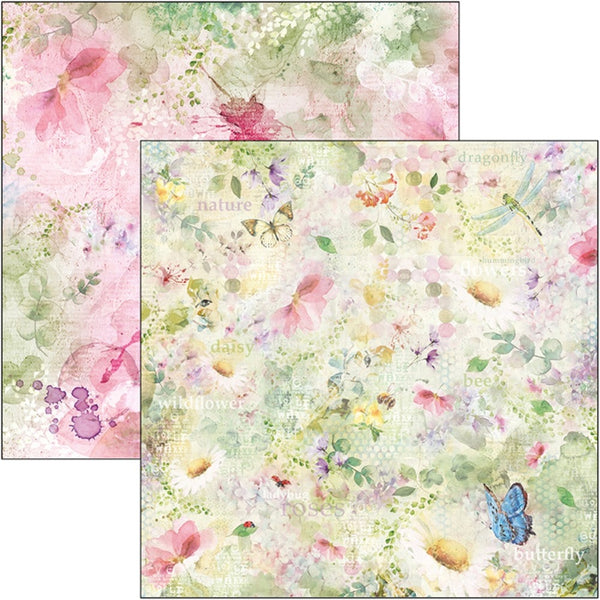 Ciao Bella Double-Sided Cardstock 90lb 12"X12", Microcosmos