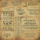 Transatlantic Travel, Double-Sided Cardstock 12"X12", Journey