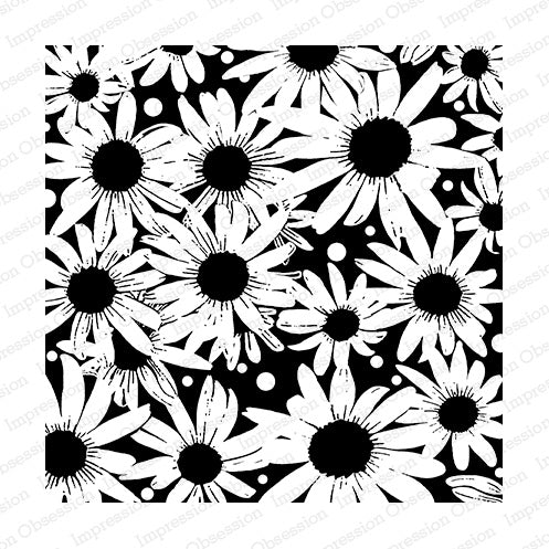 Impression Obsession,  Cover-a-Card Cling Stamps, Blackeyed Susan