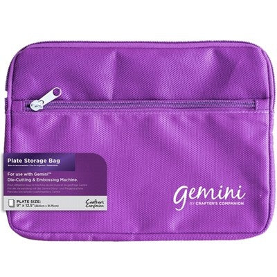 Crafter's Companion,  Gemini Plate Storage Bag, Purple