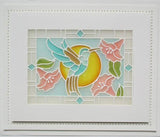 Creative Expressions Craft Dies By Sue Wilson, Stained Glass Collection, Hummingbird Die