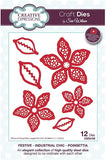 Creative Expressions, Craft Dies by Sue Wilson, Festive - Industrial Chic, Poinsettia