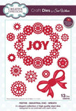 Creative Expressions, Craft Dies by Sue Wilson, Festive - Industrial Chic, Wreath