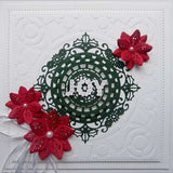 Creative Expressions, Craft Dies by Sue Wilson, Festive - Industrial Chic, Wreath