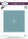 Creative Expressions, Sue Wilson Noble Collection, Scalloped Squares Craft Die
