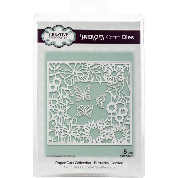 Creative Expressions Paper Cuts Craft Dies, Butterfly Garden