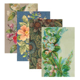 Spellbinders, 6X9 Paper Pad, Flea Market Finds Collection by Cathe Holden, Florals Palette Sampler (CH-010)