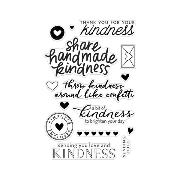 Hero Arts Clear Stamps 4"X6", Acts of Kindness