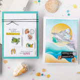 Hero Arts From The Vault Stamp & Die Combo, Beach and Sea