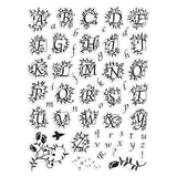Hero Arts Clear Stamps, Fairytale Book Alphabet