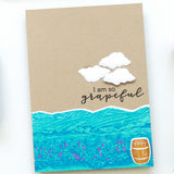 Hero Arts, Clear Stamps 6"X8" Vineyard HeroScape