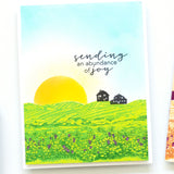 Hero Arts, Clear Stamps 6"X8" Vineyard HeroScape