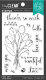 Hero Arts Clear Stamps 4"X6", Tulip Bouquet