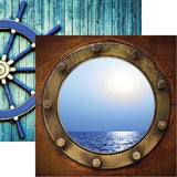 Reminisce, Caribbean Cruise Double-Sided Cardstock 12"X12", Port Of Call