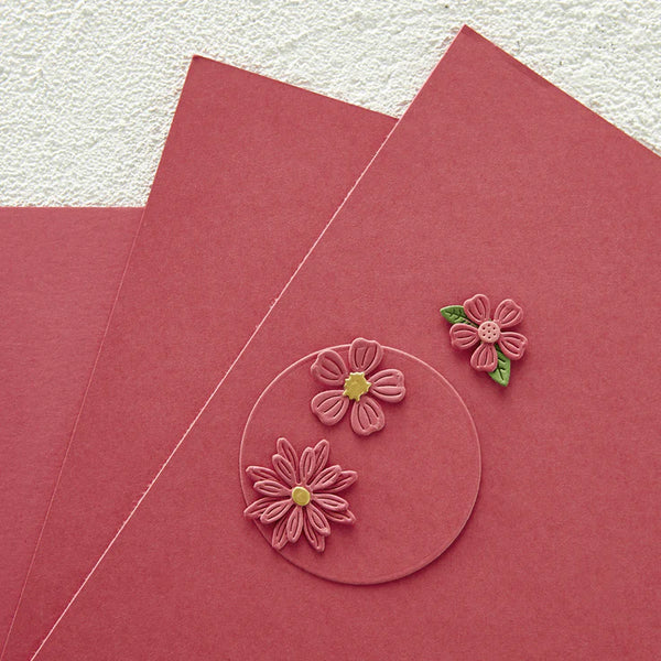 Spellbinders Color Essentials Cardstock 8.5"X11", Wild Berry (100 lbs) (Sold Individually)