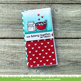 Lawn Fawn, Lawn Cuts Custom Craft Die, Quilted Heart Backdrop: Portrait (LF2739)