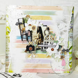 Dress My Craft Image Sheet 240gsm A4 2/Pkg, Awesome Blossom, 133 Pieces