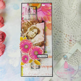 Dress My Craft Image Sheet 240gsm A4 2/Pkg, Awesome Blossom, 133 Pieces