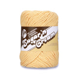 Lily Sugar'n Cream Yarn - Solids, Country Yellow (100% Cotton)