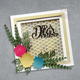 Creative Expressions, Sue Wilson, Noble Collection Stitched Squares Set B Craft Die