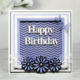 Creative Expressions, Sue Wilson, Noble Collection Stitched Squares Set B Craft Die