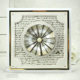 Creative Expressions, Jamie Rodgers, Circles Tea Bag Folding, 6 in x 8 in Stamp Set
