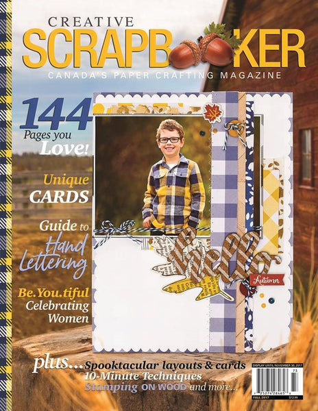 2017 Creative Scrapbooker Fall Issue - Scrapbooking Fairies