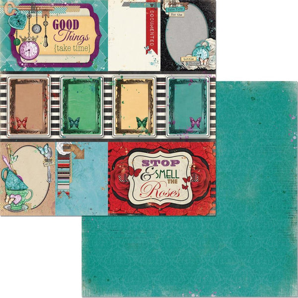 Land Of Wonder Double-Sided Cardstock 12"X12", Curiosity