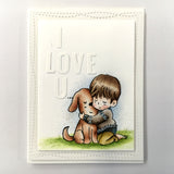 Dreamerland Crafts, My Dear Puppy, Rubber Stamps - Scrapbooking Fairies