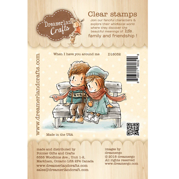Dreamerland Crafts, Clear Stamps, When I Have You Around Me
