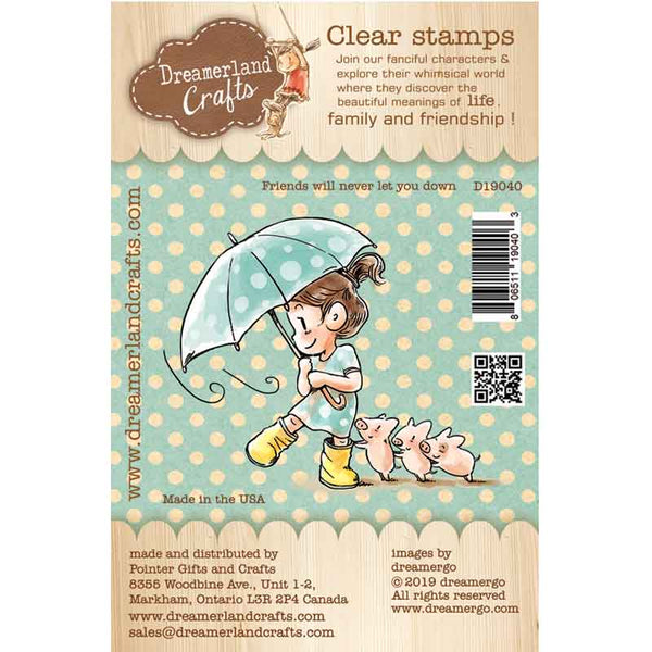 Dreamerland Crafts, Rubber Stamps, Friends Will Never Let You Down