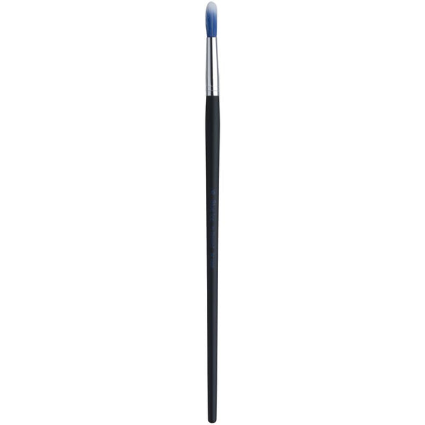 Dynasty Blue Ice Long Handle Brush, Series 320R Round Size 6