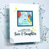 Hero Arts Looking Glass Dies, 2.1"x2.1", Birthday Party (E)