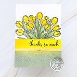 Hero Arts Clear Stamps 4"X6", Tulip Bouquet