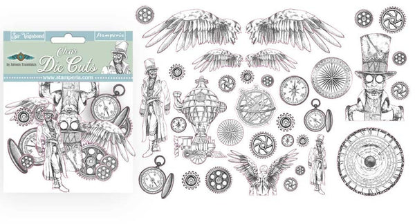 Stamperia Clear Die-Cuts, Sir Vagabond