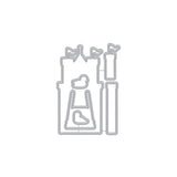 Hero Arts Clear Stamps & Dies Combo, 4"x6", Build A Castle