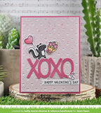 Lawn Fawn, Lawn Cuts Custom Craft Die, Quilted Heart Backdrop: Portrait (LF2739)