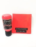 Dylusions Acrylic Paint, Flip Cap Bottle, 1oz, Strawberry Daiquiri