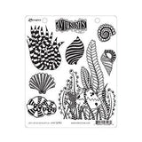Dyan Reaveley's Dylusions Cling Stamp Collections 8.5"X7", She Sells Sea Shells