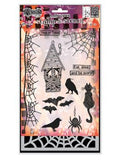 Ranger, Dylusions Halloween Stamp and Stencil Set (DYZ53590)