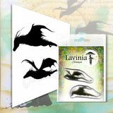 Lavinia Stamps, Clear Stamps, Dragon Set (LAV552)