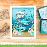 Lawn Fawn, Flip-Flop Clear Stamps & Dies Combo, dah-nuh Flip-Flop