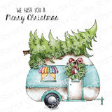 Stampingbella, Cling Stamps, Christmas Camper