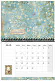 Stamperia 2022 Wirebound Calendar 11.75"X8.75", Atelier des Arts