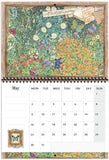 Stamperia 2022 Wirebound Calendar 11.75"X8.75", Atelier des Arts