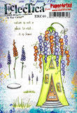 PaperArtsy, E³ Kay Carley EKC40, Cling Stamps (A5 set, trimmed, on EZ)