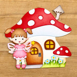 Elizabeth Craft Designs, Metal Die, Fairy 1